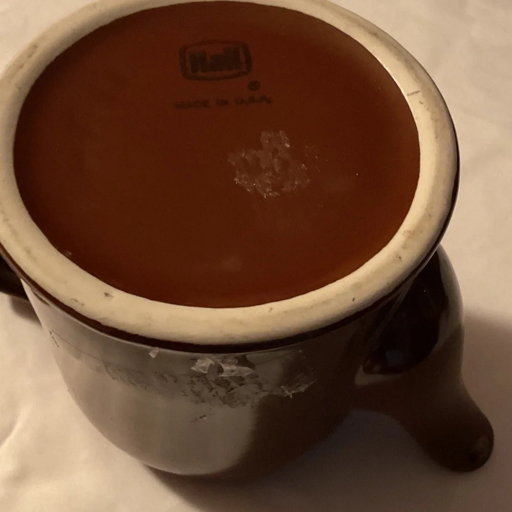hall pottery enjoy your